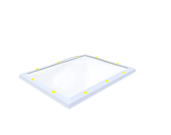 1-W KOEPELSCHAAL HELDER 90 X 120 CM AC - ENKEL SCHAAL